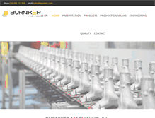 Tablet Screenshot of burniker.com